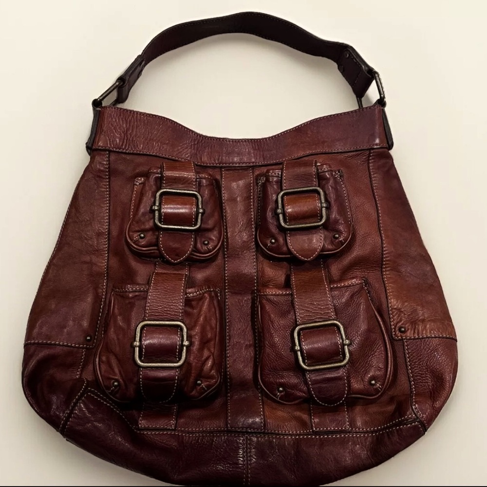 Banana Republic Leather Tote Bag